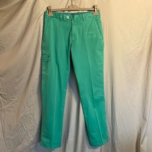 Isaia Green Cargo Pant MADE IN ITALY